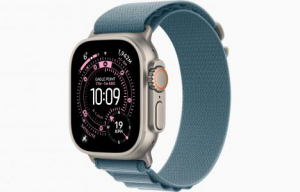 Apple Watch Ultra 3 Natural, Light Blue - Alpine Loop