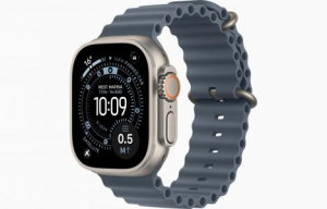 Apple Watch Ultra 3 Natural, Anchor Blue - Ocean Band