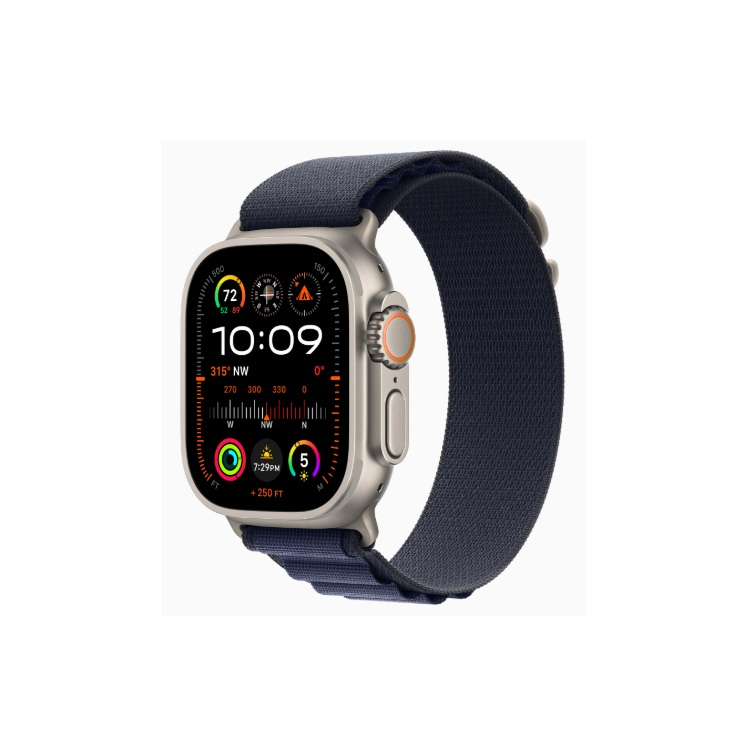 Apple Watch Ultra 2 49 �� Titanium Case, ���������/Navy Alpine Loop (2024
