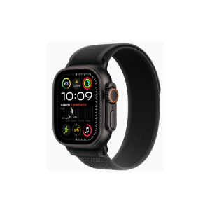 Apple Watch Ultra 2 49 �� Titanium Case, ������/Black Trail Loop (2024)