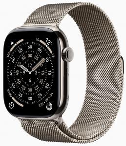 Apple Watch Series 11 46mm Titanium, Natural